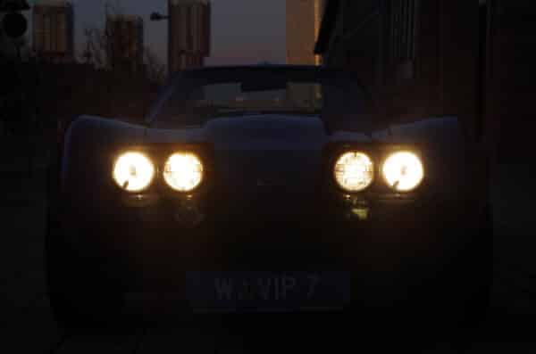 Corvette C3 Stingray Schaltung mit Licht