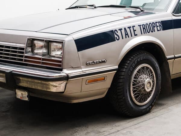 Chevrolet Celebrity „Police“, 1983 schräg vorne