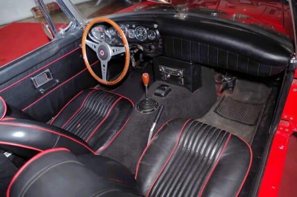 MG B 1969 Cabriolet Beifahrersitz