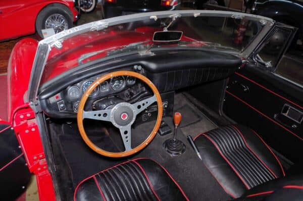 MG B 1969 Cabriolet Fahrersitz